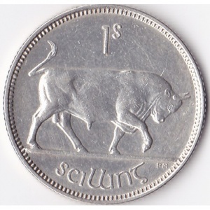 Реверс монеты Ирландия, 1 шиллинг, 1928-1937
