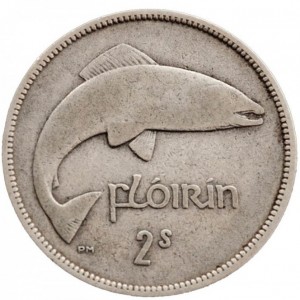 Реверс монеты Ирландия, 2 шиллинга (флорин), 1928-1937