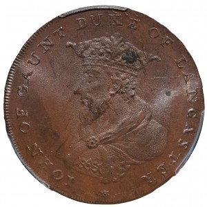 Аверс монеты Ирландия, ½ пенни, 1789, John of Gaunt - Irish Mine Co.
