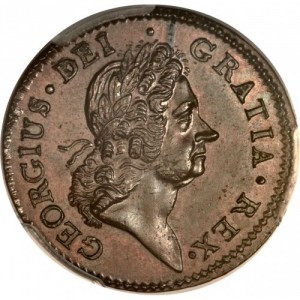 Аверс монеты Ирландия, ½ пенни, 1722