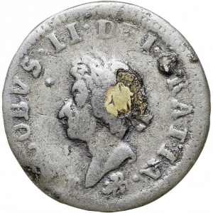 Аверс монеты Ирландия, ½ пенни, 1689-1690