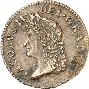 Аверс монеты Ирландия, 1 шиллинг, 1690