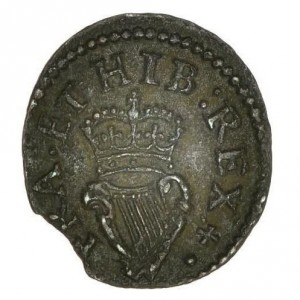 Реверс монеты Ирландия, 1 фартинг, 1624, Выпуск "Lennox"