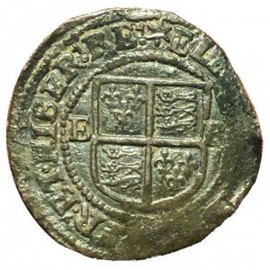 Реверс монеты Ирландия, 1 пенни, 1601-1602