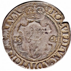 Реверс монеты Ирландия, 1 шиллинг, 1561
