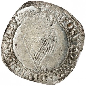 Реверс монеты Ирландия, 1 шиллинг, 1601
