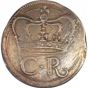 Аверс монеты Ирландия, 1 крона, 1643