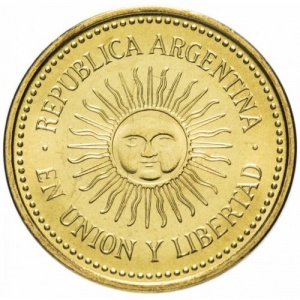 Аверс монеты Аргентина, 5 сентаво, 2006-2011