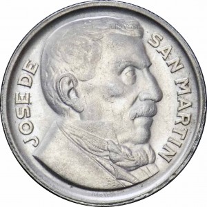 Реверс монеты Аргентина, 10 сентаво, 1950