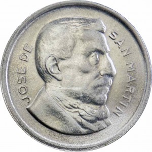 Реверс монеты Аргентина, 50 сентаво, 1952-1956