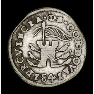 Аверс монеты Аргентинские провинции, 1 реал, 1840-1841