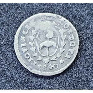 Аверс монеты Аргентинские провинции, 1 реал, 1840-1841