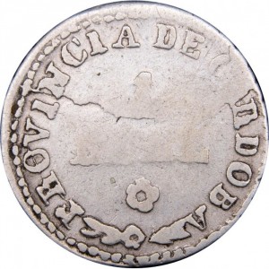 Аверс монеты Аргентинские провинции, 1 реал, 1848