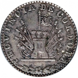 Аверс монеты Аргентинские провинции, 4 реала, 1846-1851