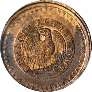 Реверс монеты Аргентинские провинции, 20 десимо, 1827-1831