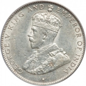 Аверс монеты Белиз, 25 центов, 1911-1919