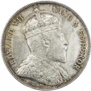 Аверс монеты Белиз, 50 центов, 1906-1907