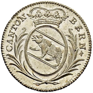 Аверс монеты Берн, 5 батценов, 1808-1818