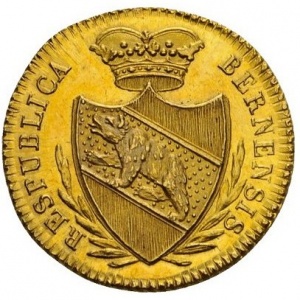 Аверс монеты Берн, 1 дуплон, 1797-1829