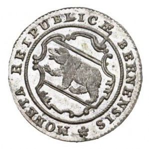 Аверс монеты Берн, ½ батцена, 1718-1798