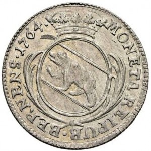 Аверс монеты Берн, 10 крейцеров, 1759-1790