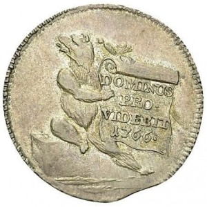 Реверс монеты Берн, 20 крейцеров, 1787