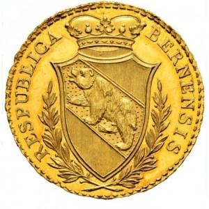 Аверс монеты Берн, 4 дуката, 1796-1825