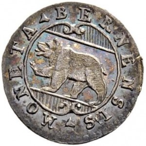 Аверс монеты Берн, ½ крейцера, 1732