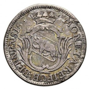 Аверс монеты Берн, 20 крейцеров, 1755-1756