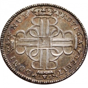 Реверс монеты Берн, ¼ талера, 1757-1774