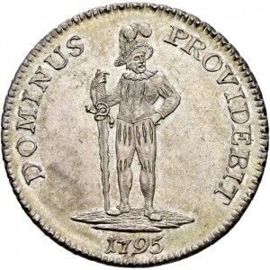 Реверс монеты Берн, 1 талер, 1795-1797