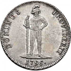 Реверс монеты Берн, 1 талер, 1795