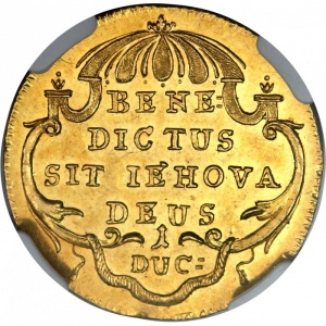 Реверс монеты Берн, 1 дукат, 1741
