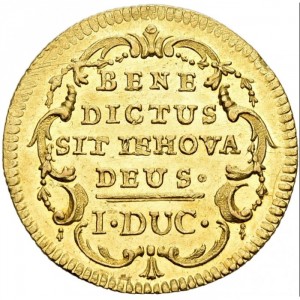 Реверс монеты Берн, 1 дукат, 1772