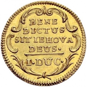 Реверс монеты Берн, 1 дукат, 1788