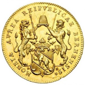 Аверс монеты Берн, 2 дуката, 1703-1719