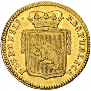 Аверс монеты Берн, 2 дуката, 1789
