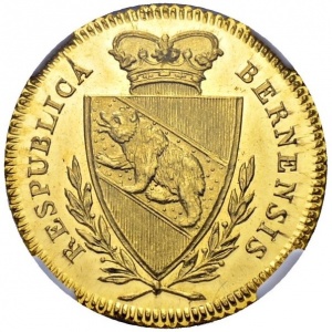 Аверс монеты Берн, 2 дуката, 1796
