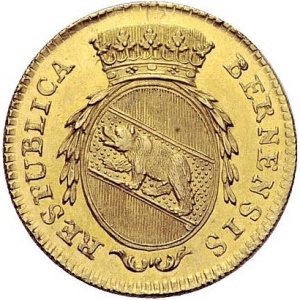 Аверс монеты Берн, 1 дуплон, 1793