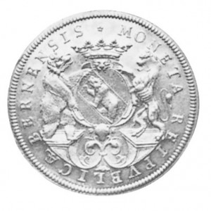 Аверс монеты Берн, 4 дуката, 1750