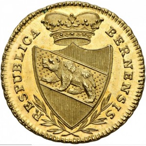 Аверс монеты Берн, 2 дуплона, 1794-1798