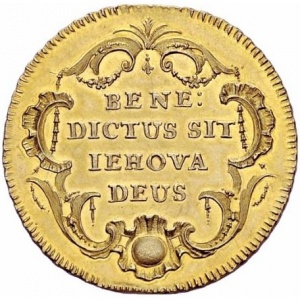 Реверс монеты Берн, 6 дукатов, 1775