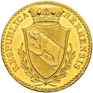 Аверс монеты Берн, 8 дукатов, 1796-1798