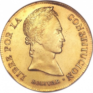 Реверс монеты Боливия, 8 скудо, 1841-1847
