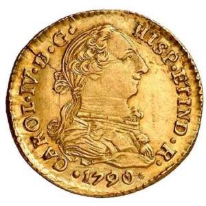 Аверс монеты Боливия, 1 эскудо, 1789-1791