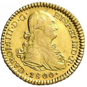 Аверс монеты Боливия, 1 эскудо, 1791-1808