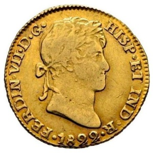 Аверс монеты Боливия, 1 эскудо, 1822-1824