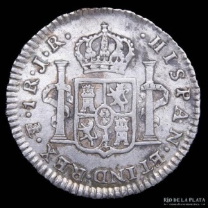 Реверс монеты Боливия, 1 реал, 1773-1785