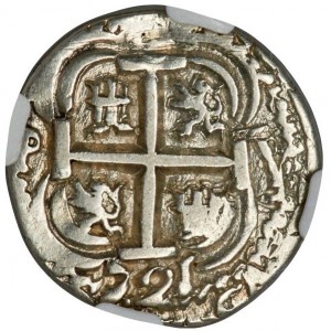 Аверс монеты Боливия, 1 реал, 1701-1724