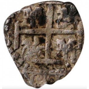 Реверс монеты Боливия, ½ реала, 1652-1666